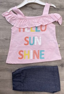 Костюм Bobisko "Sun Shine" рожевий, дівчинка 6-9-12-18 місяців