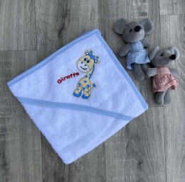 Рушник Ramel "Жираф", блакитний, хлопчик, 75/80