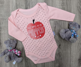 Боди Findik "Mummys", персиковый, девочка 3-6-9-12-18 месяцев