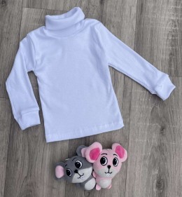 Водолазка, біла, унісекс 1-2-3-4-5 років