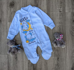 Чоловічок-комбінезон "Hello", хлопчик 0-3-6 місяців