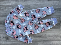 Спальник "Собачки" сірий, дівчинка 2-3 роки