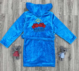 Халат " Boxing" блакитний, хлопчик 6-7-8 років