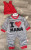 Человечек Murat Baby "I ♥️ mama " серый, унисекс 3-6-9-12 месяцев, фото