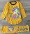 Костюм "Unicorn" жовтий, дівчинка 3-5-7-9 років, фото