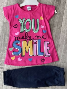 Костюм Buyomus "Smile" малиновый, девочка 2-3-4-5 лет