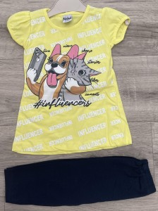 Костюм Buyomus "Influence" жёлтый, девочка 2-3-4-5лет