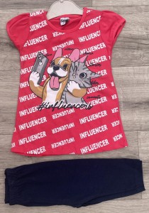 Костюм Buyomus "Influence" коралловый, девочка 2-3-4-5лет