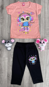 Костюм Ridi "Совёнок" персиковый, девочка 3-4-5-6-7 лет