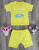 Костюм "S" жовтий, хлопчик 6-9-12-18 місяців, фото