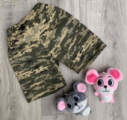 Шорты "Камуфляж" хаки, мальчик 1-2-3-4-5 лет