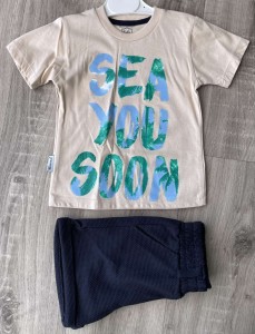 Костюм Winimo "Sea you soon" бежевий, хлопчик 1-2-3-4 років