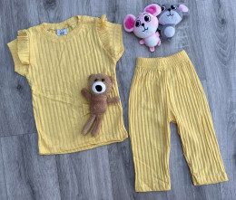 Костюм Papiy Kids "Медведик" жёлтый, девочка 3-4-5-7-9 лет