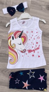 Костюм Timon "Magical" белый, девочка 2-4-6-8 лет