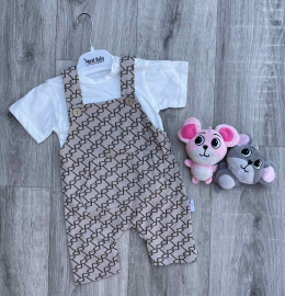 Пісочник "cR" коричневий, хлопчик 3-6-9-12 місяців