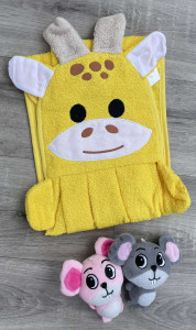 Рушник Ramel "Жирафік" жовтий 50/70, унісекс