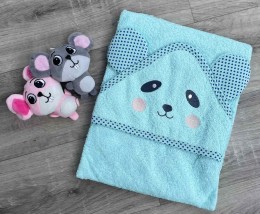 Рушник Ramel "Панда" зелений 80/80, унісекс
