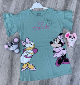 Туніка CHN "So Friends" хакі, дівчинка 6-7-8-9 років