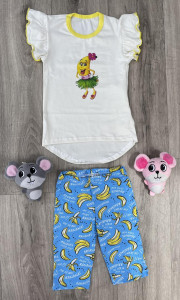 Костюм "Банана" молочний, дівчинка 2-3-4-5 років