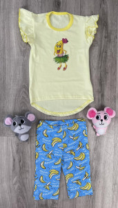 Костюм "Банана" жовтий, дівчинка 2-3-4-5 років