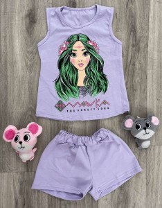 Костюм "Мавка" сиреневый, девочка 2-3-4-5-6 лет