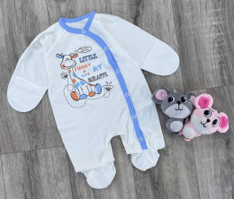 Чоловічок "Giraffe" молочний, хлопчик 0-3-6 місяців