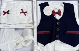 Комплект Baby Biss "Класика" синій(темний), хлопчик 0-3 місяців