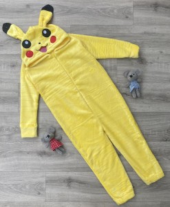 Кигуруми "Пикачу" жёлтый , унисекс 3-5-7-9-10 лет