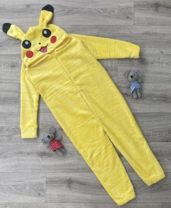 Кигуруми "Пикачу" жёлтый , унисекс 11-12-13-14 лет