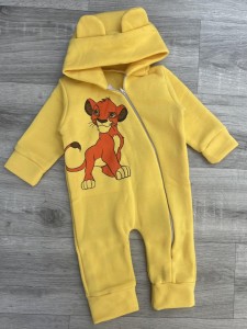 Ромпер "Симба" жёлтый, мальчик 3-6-24 месяцев