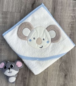 Рушник Ramel "Коала" білий з блакитним, хлопчик 80*90