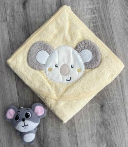 Рушник Ramel "Коала" жовтий, унісекс 80*90