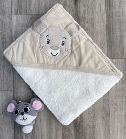 Рушник Ramel "Ведмедик" бежевий , унісекс 80*90