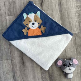 Рушник Ramel "Єнотик" синій , хлопчик 80*90