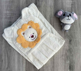 Рушник Ramel "Левеня" бежевий, унісекс 50*70