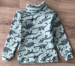 Водолазка 'Діно" зелена, хлопчик 1-2-3-4-5 років