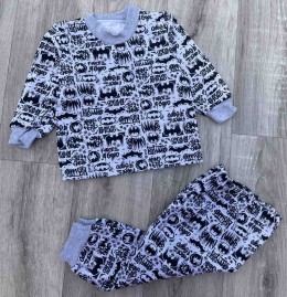 Піжама «Бетмен» сірий, хлопчик 1-2-3-4-5 років