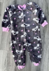 Спальник «Коала» серый, девочка 2-3 года