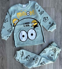 Піжама Supеrmini «Minions» м'ятний, хлопчик 1-2-3 років