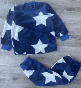 Піжама «Зірочки» темно-синій, хлопчик 1-2-3-4-5 років