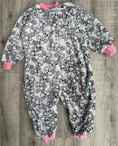 Спальник "Коала" сірий, дівчинка 2-3 роки