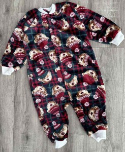 Спальник «Мишки» темно-зелёный, унисекс 2-3 года