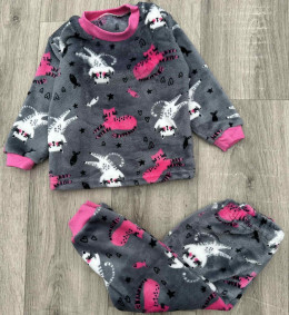 Піжама «Котики» темно-сірий, дівчинка 1-2-3-4-5 років