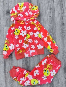 Костюм "Твіті" червоний, дівчинка 1-2-3 роки