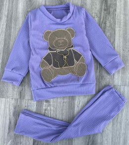 Костюм «Ведмедик» бузковий, дівчинка 2-3-4-5 років