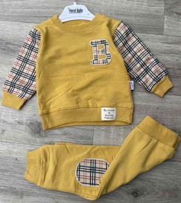 Костюм Murat «В» горчичный, мальчик 9-12-18-24 месяцев