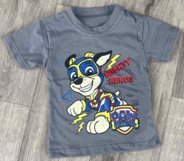 Футболка «Paw patrol» графитовый, мальчик 1-2-3-4-5 лет