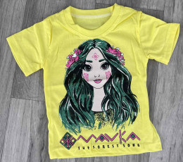 Футболка "Mavka" жовтий, дівчинка 1-2-3-4-5 років