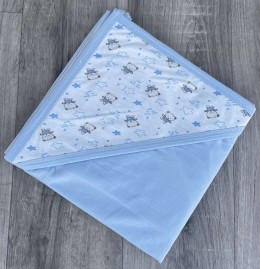 Полотенце Ramel «Мишки» голубой, мальчик 80*80