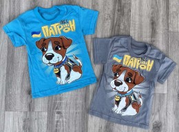 Футболка «Патрон» микс цветов, мальчик 1-2-3-4-5 лет